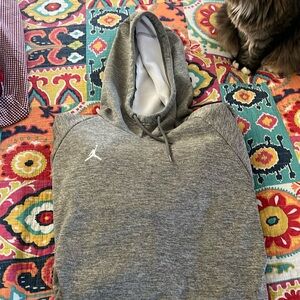 Jordan men’s 2x thermal hoodie gray